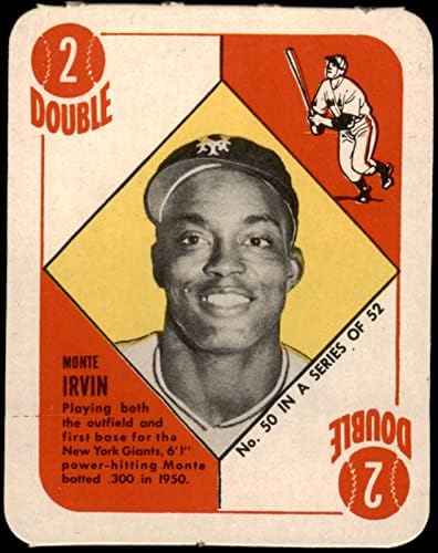 1951 FAPPS 50 Monte Irvin New York Giants Ex / MT divovi