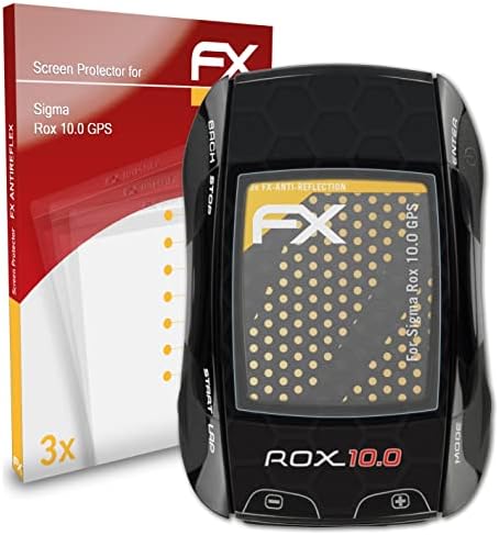 Atfolix zaštitnik ekrana kompatibilan sa Sigma Rox 10.0 GPS folijom za zaštitu ekrana, Antirefleksnom