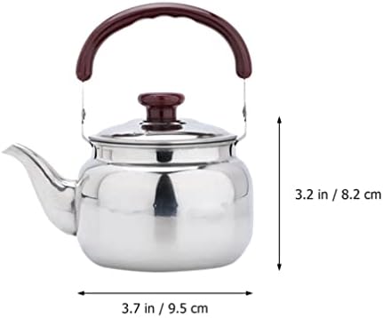 VORCOOL Pot Whistling čajnik nehrđajući čelik: čajnik za štednjak 750ml električni čajnik za