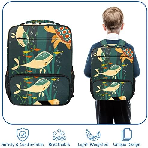VBFOFBV putni ruksak, backpack laptop za žene muškarci, modni ruksak, kornjača kitova životinje