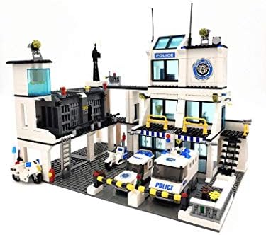 General Jimova Policijska stanica zatvor građevinski blokovi igračka cigle Set Modularni Gradski građevinski