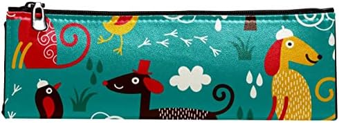 Mala šminkarska torba, patentno torbica Travel Kozmetički organizator za žene i djevojke, crtani lijepa ptica