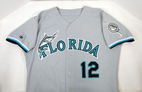 2001 Florida Marlins Joe Breemen # 12 Igra Polovni ručni dres 911 Zastava Patch 178 - Igra Polovni MLB dresovi