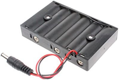Noyito 6 AA držači baterija držač opruge baterije futrola kutija za baterije za skladištenje plastike