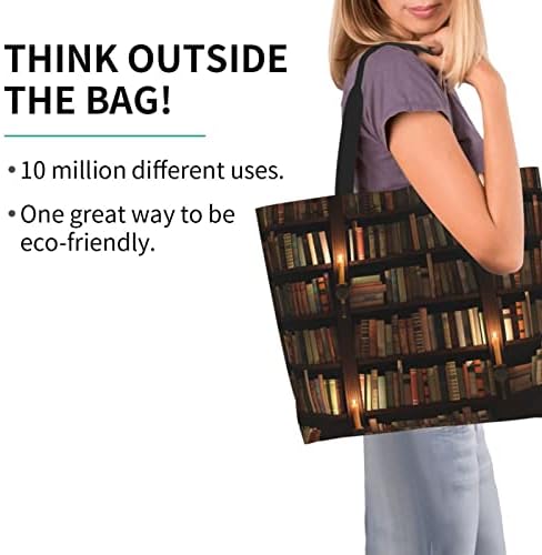 Mazbit Book Room Library Ženska Moda torba za kupovinu velikog kapaciteta-dnevna putna torba
