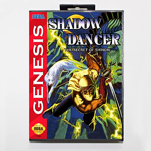 Shadow Dancer The Tajna Shinobi igre Cartridge 16 bitna MD kartica sa maloprodajom za Sega Mega Pogon