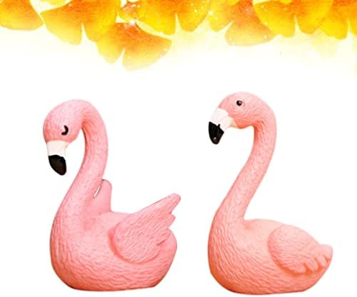 Doitool Početna Dekor Početna Dekor Početna Dekor vjenčani dekor 8pcs Mini Flamingo minijaturne figurine