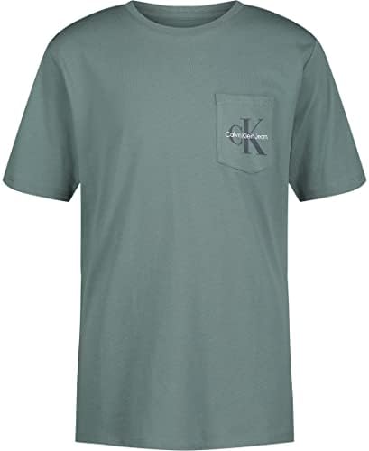 Calvin Klein Boys ' Kratki Rukav Džepni Posada Vrat T-Shirt
