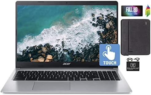 Acer 2023 Flagship Chromebook 15.6 FHD 1080p IPS touchscreen Light Laptop, Intel Celeron N4020 ,