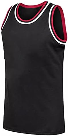 AIFFEE muške prilagođene 23 košarkaški dres sportske majice Tank top prsluk bijela crna crvena boja