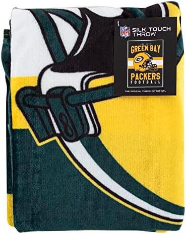 Northwest NFL Singular Silk Touch Throw deka, 45 x 60 Green Bay Packers