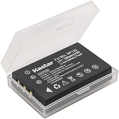 Zamjena punjača baterije Kastar AC za Fujifilm NP-120, NP-120B, FNP120, TOSHIBA NP-120, PX1657, PENAX D-LI7,