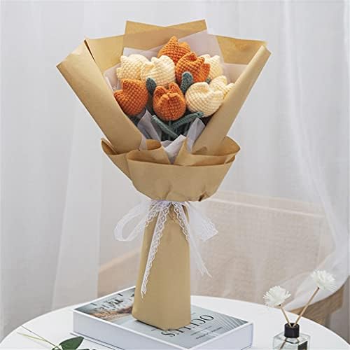 WALNUTA DIY Kit Set materijala za kukičanje pređe buket tulipana sačuvani cvijet prijedlog Vjenčanja