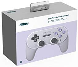 8Bitdo SN30 Pro+ Bluetooth Gamepad za Nintendo Switch, PC, macOS, Android, Steam i Raspberry Pi sa klipom