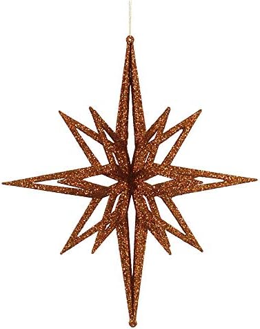 Vickerman 16 Bakar Iridescent Zvijezda Božić Ornament