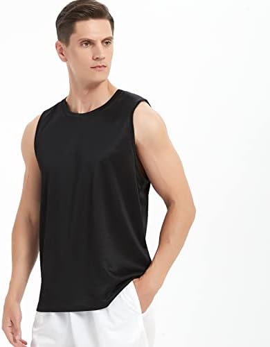 Pilamor muški vrhovi za vježbanje, majica mišića bez rukava za mušku kondiciju