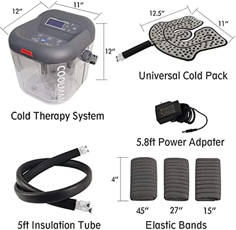 COOLMAN sistem hladne terapije sa fleksibilnim univerzalnim jastučićem i dodatnim rezervnim