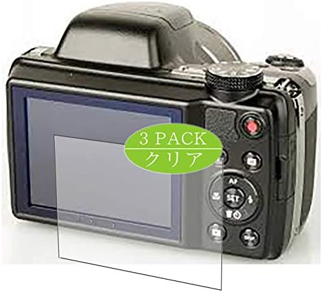 Synvingy [3 paket] Zaštitnik zaslona, ​​kompatibilan sa Kodak Pixpro Zoom AZ526 TPU zaštitnici filma