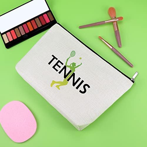 Teniska torba za šminkanje tenis ljubavnik poklon za žene teniski tim pokloni za ljubitelja tenisa