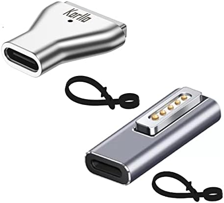Magnetic USB C Ženka do mag-siguca 2 T tipovi muški adapter kompatibilan sa MacBook Pro Air-C priključka C pretvarača 100W60W85W45W PD brz punjač za punjenje 2013 2012 2014 2015 MD223 A1465 A1466