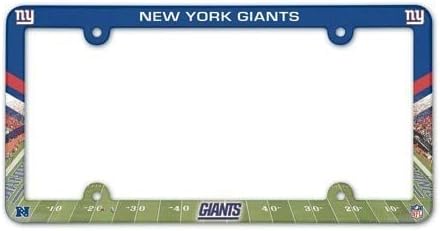 Wincraft New York Giants Full Color Licencne ploče okvir