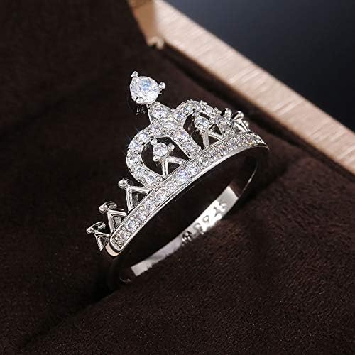 Prsteni za vjenčanje i angažman, bakarna veličina Lady 510 prsten za temperament prstena elegantan prijedlog kruna prstenova