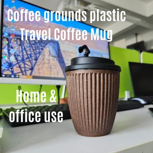 Thvaule kava Reciklirana plastična putovanja krigle kafe sa poklopcima za višekratnu kafu šalice