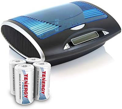 Tenergy Premium punjive C baterije i T9688 LCD Smart Battery Charger za NIMH/NICD AA/AAA/C