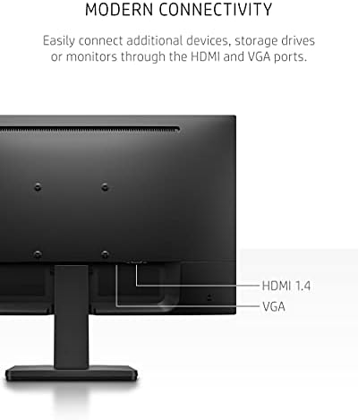 HP V222vb FHD Monitor, 1080p va ekran, brzina osvježavanja od 75Hz, 21,5-inčni ekran računara,
