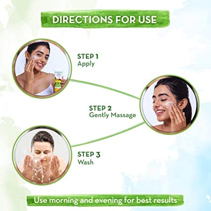 Mamaaaearth Ubtan prirodno pranje lica za suhu kožu s kurkumom & šafran za uklanjanje preplanulosti