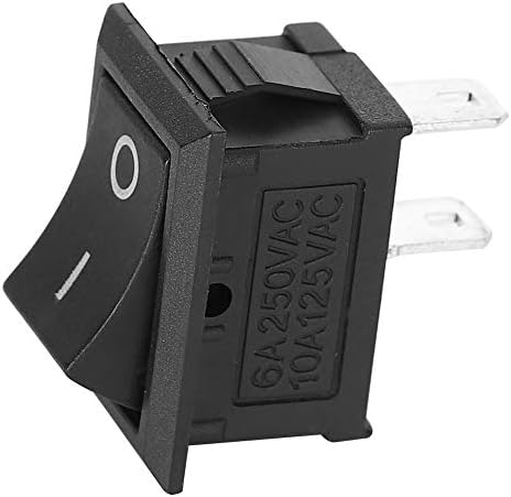 Walfront Rocker Switch 2 PIN 2 Položaj prekidač Rocker uključen / isključen Plastični industrijski dodaci za