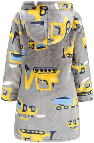 BTPEIHTD djeca kapuljačom ogrtač djevojke meka pliš kapuljačom flanel pidžama Sleepwear dječaka