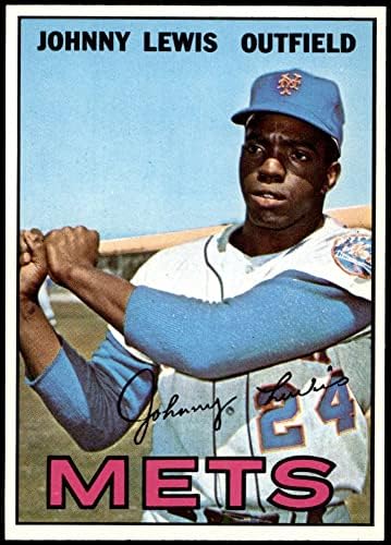 1967. topps 91 Johnny Lewis New York Mets Nm / MT Mets