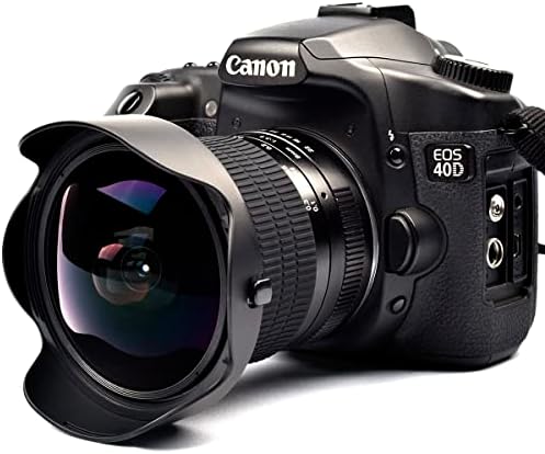 [Nadogradnja] Lightdow 8mm f / 3.0 Asferični Mc Fisheye objektiv za Canon EOS 1200D 760D 750D 700D 750D 600D