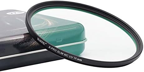 Uv Filter za sočiva kamere, Premium UV Filter 58mm ∙ Schott staklo 16 slojeva višeslojno ∙ Super Slim aluminijumsko ultraljubičasto sočivo ∙ zaštitni Filter