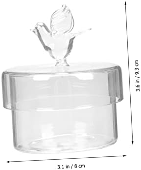 Zerodeko 5kom prozirnih kanistera za hljeb Kućni poklopac jednokratna posuda za čaj s kupolom od sira zalihe