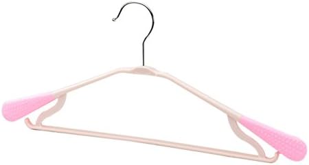 Yumuo Svijetlo mokro kaput vješalica za odrasle plastično podstavljeno protiv klizanja bez oznake bez oznake odjeće PROP-D