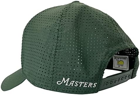 Authentic Masters perforirani šešir performansi / dostupan u zelenoj boji& amp; Bijela | Snap Enclosure | unutrašnja traka za znoj