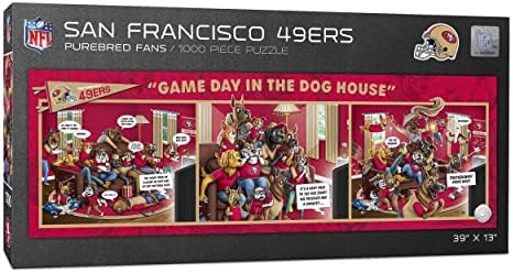 Dan igre u YousEfan NFL u kući za pse - 1000pc Puzzle