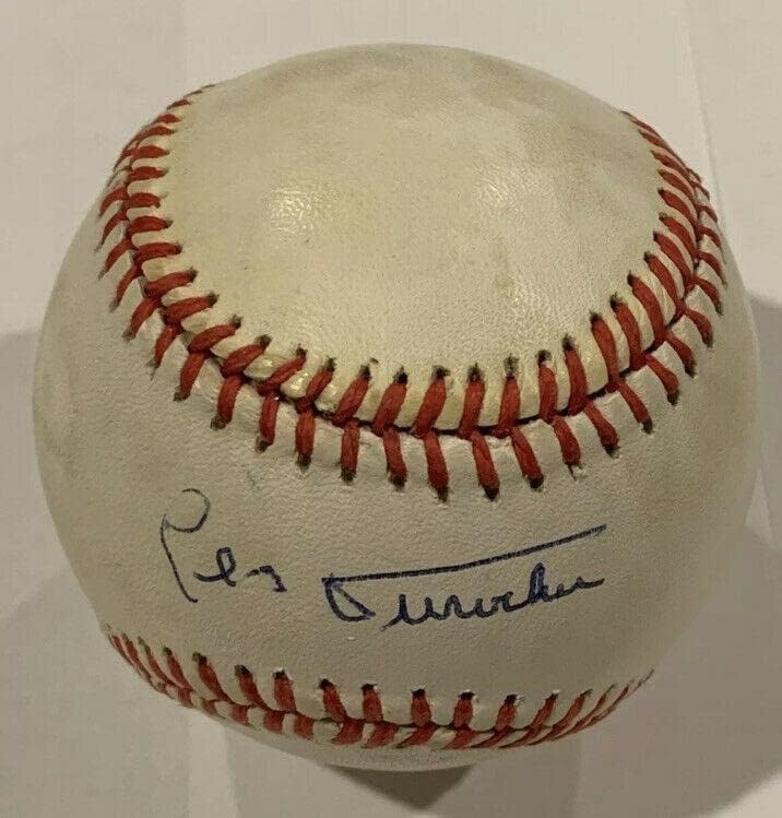 Leo Durocher sala slavnih PSA / DNK Autentifikovana autogramirana bejzbol l @@ k - autogramirani