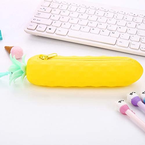 Torbica za olovke, mrkva banana voćna silikonska olovka za pohranu olovke za pohranu kovanica novčanik za torbice