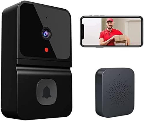 Domačka kamera Wireless, Smart Video Doorbell Cam Home Intercom HD Night Vision WiFi punjivi sigurnosni na vratima Kamere, dvosmjerni audio, skladištenje u oblaku, kontrola aplikacija, kamera na vratima za stan