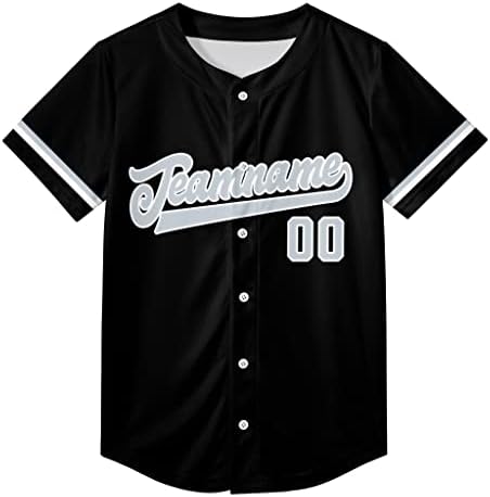 Prilagođeni bejzbol dres personalizirane majice Sportski pokloni ventilatora Prilagođeni naziv Broj