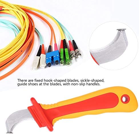 Walfront Izolacija električarskog noža Anti-magnetni brzi trakič za kablom za kabel za ugradnju instrumenata,