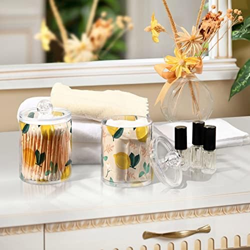 Limuns Cvijeće ostavlja pamuk držač za brisanje kupatila posude sa poklopcima set pamučni kuglični