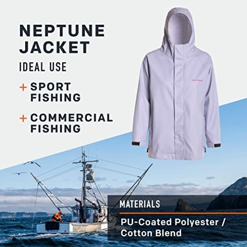Grundéns ženska neptunska komercijalna ribarska jakna | Vodootporan, podesiv