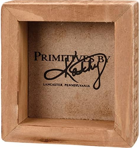 Primitivi Kathy 113430 More me zove Mini box znak, dužinu 3,50 inča, drvo
