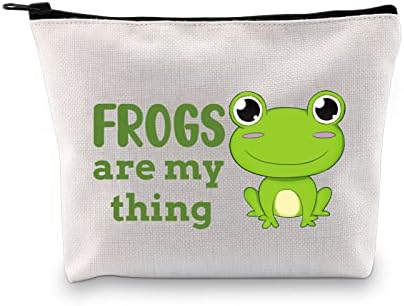 Vamsii žaba torba za šminku smiješne poklone žaba za ljubitelje žaba Kozmetičke torbe žabe Turističke