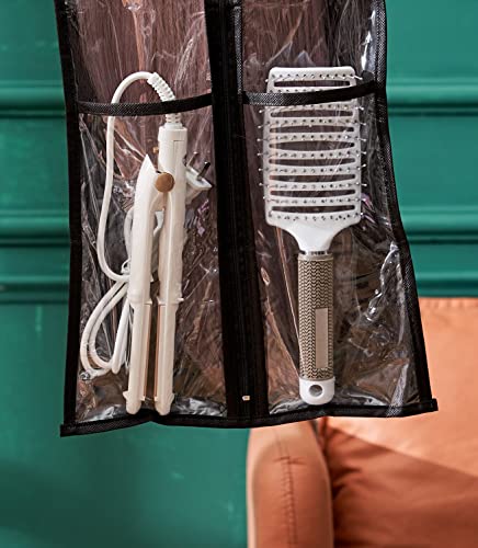 1 pakovanje sa malim džepnim Produžetcima za kosu torba za odlaganje sa vješalicom, prenosne torbe za perike, vješalica za produžetak kose za ljudsku kosu
