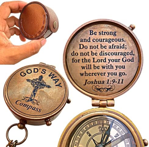 Božji kompas-pokloni za krštenje za dječake, kršćanski pokloni za muškarce, katolički Pokloni, Pokloni za tinejdžere,